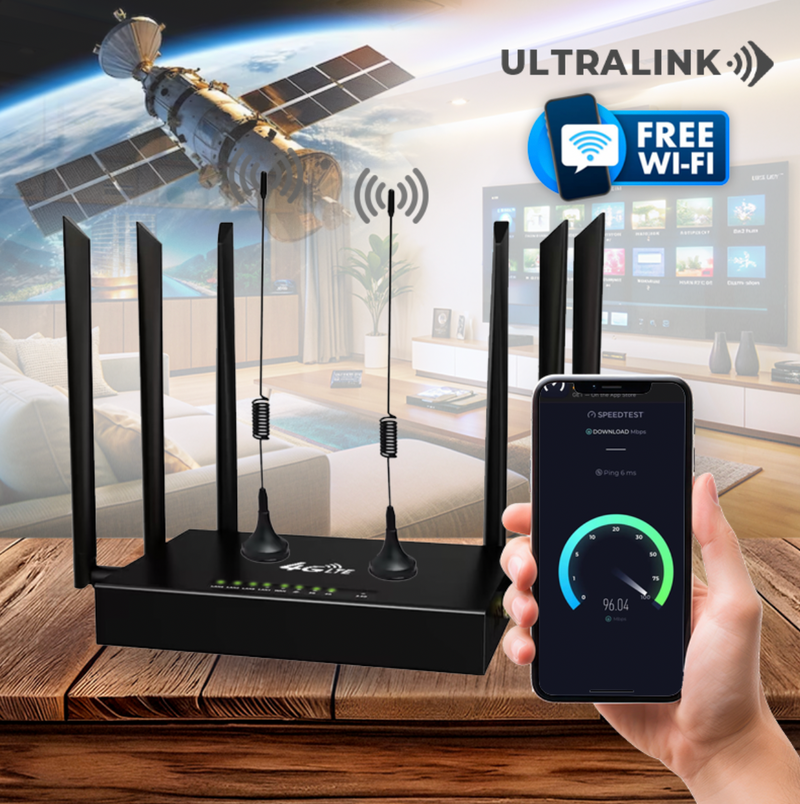 Ultra Link Router Wifi Gratis [INTERNET SATELITAL ILIMITADO]